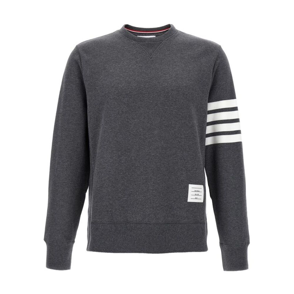 Thom Browne Gray Cotton Men's Sweatshirt
